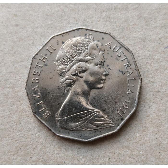 Австралия 50 Центов 1971 год 