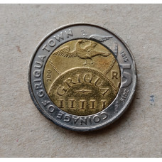 ЮАР 5 Рэндов 2015 год , 200 лет первой южноафриканской монете , Биметалл