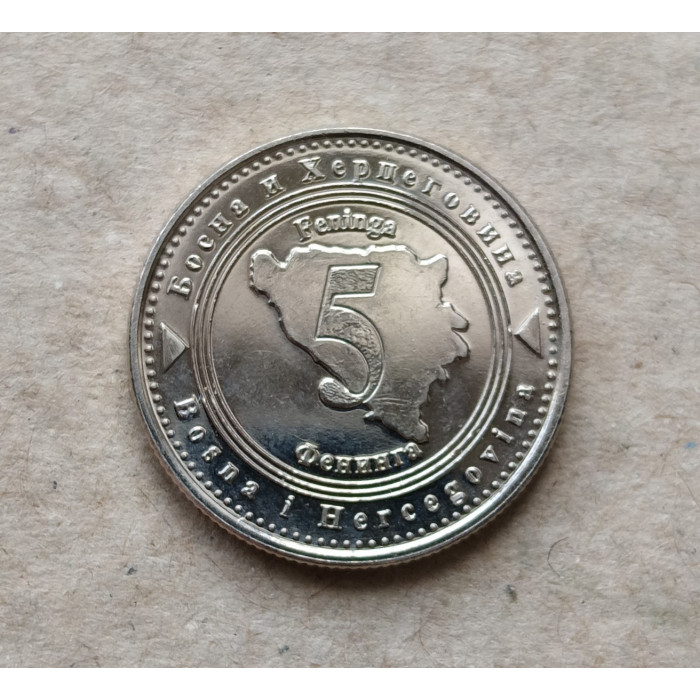 Босния и Герцеговина 5 Фенингов 2013 год