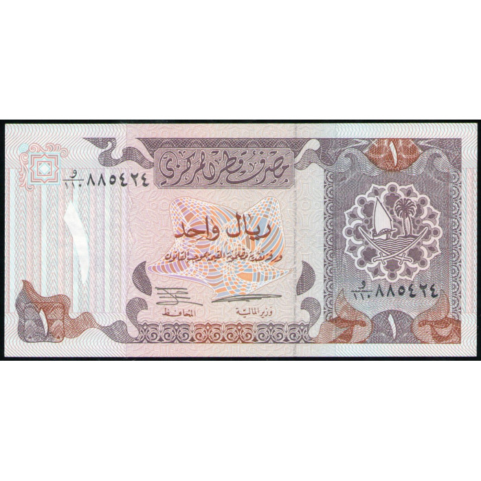 Катар 1 риал 1996 год год , UNC