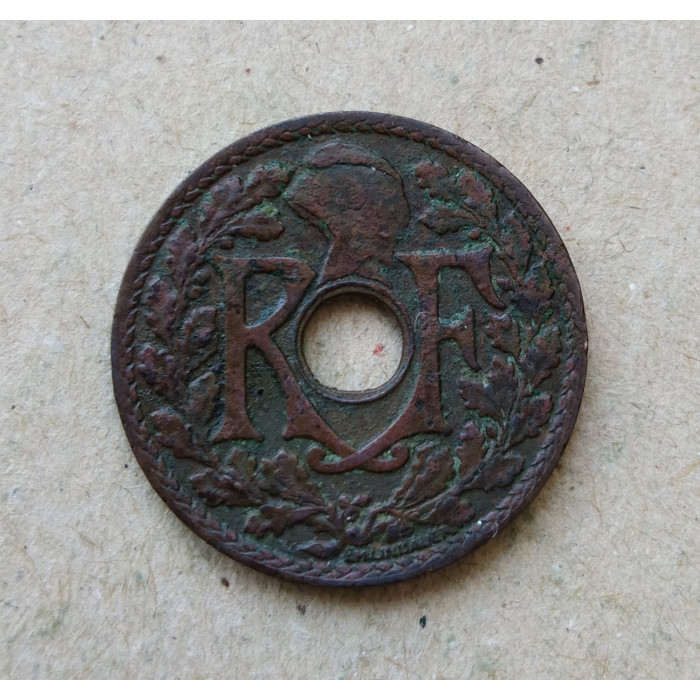 Французский Индокитай 1/2 Цента 1935 год 