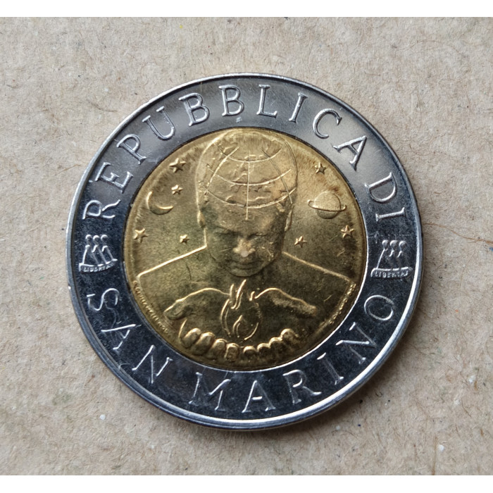 Сан-Марино 500 Лир 1999 год , Исследование космоса