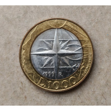 Сан-Марино 1000 лир 1999 год , Исследование , Биметалл