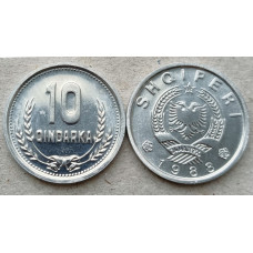 Албания 10 Киндарок 1988 год , UNC