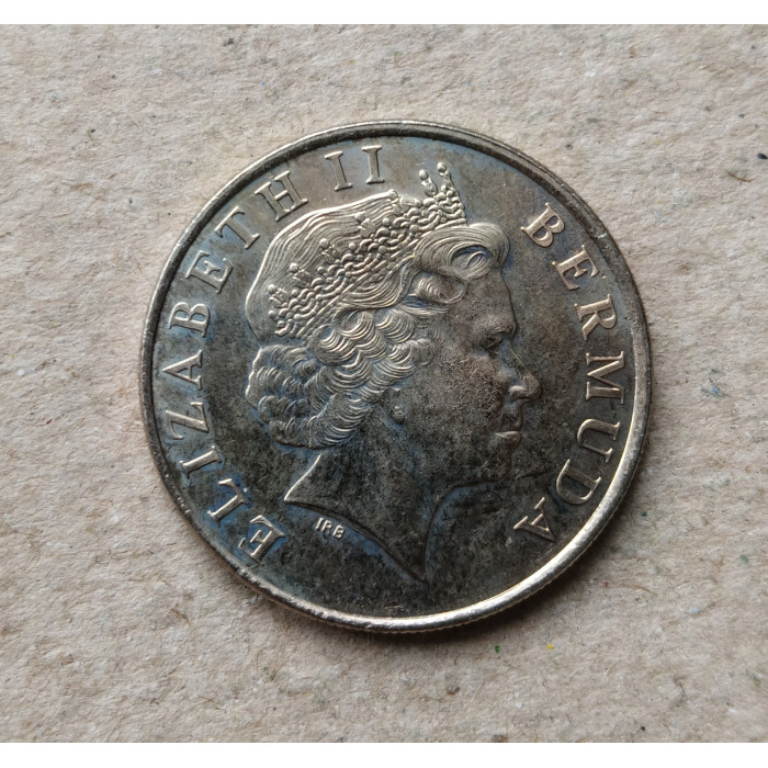 Бермудские острова 25 Центов 2005 год , Белохвостый фаэтон