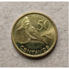 Мозамбик 50 Сентаво 2012 год , Пегий зимородок