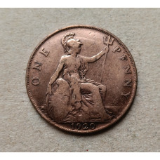 Великобритания 1 Пенни 1920 год