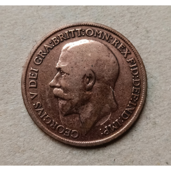Великобритания 1 Пенни 1920 год