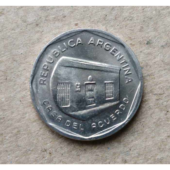 Аргентина 10 аустралей 1989 год