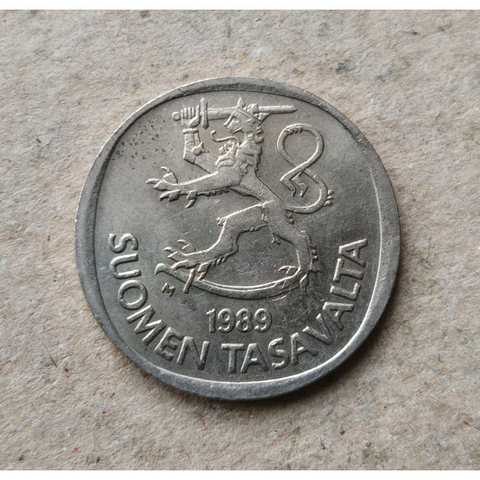Финляндия 1 Маркa 1989 год