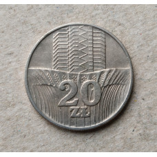 Польша 20 Злотых 1976 год