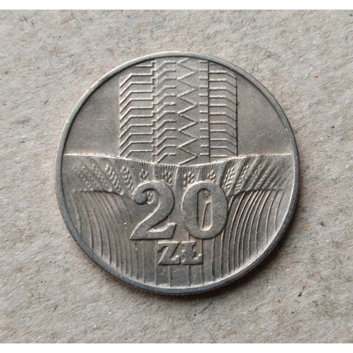 Польша 20 Злотых 1976 год