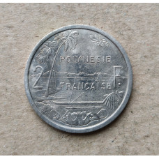 Французская Полинезия 2 Франка 1985 год