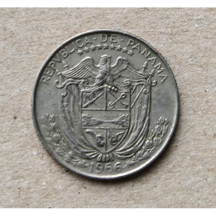 Панама 1/10 бальбоа 1966 год