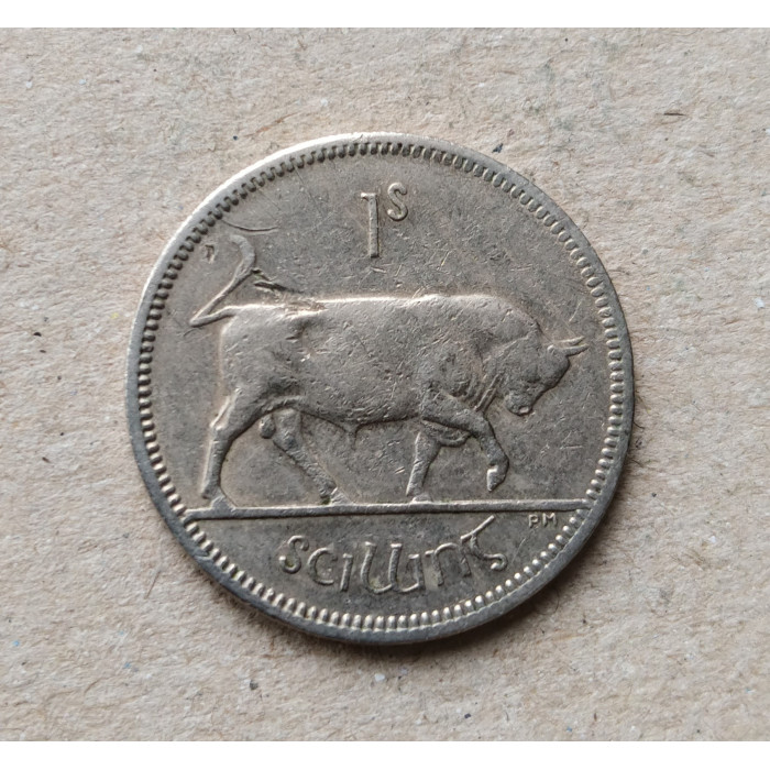 Ирландия 1 Шиллинг 1968 год , Бык