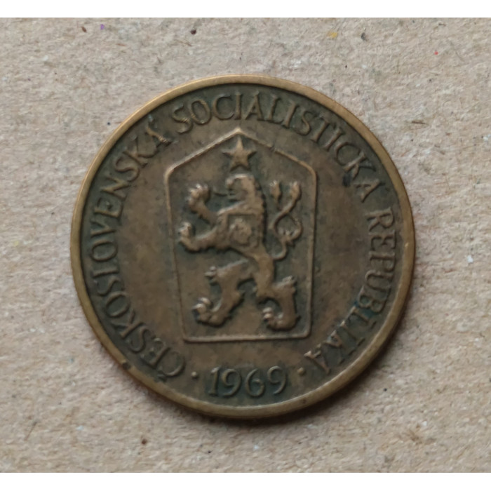 Чехословакия 1 Крона 1969 год