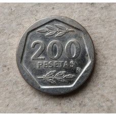 Испания 200 Песет 1987 год