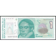 Аргентина 1 Аустраль 1985 год , UNC 