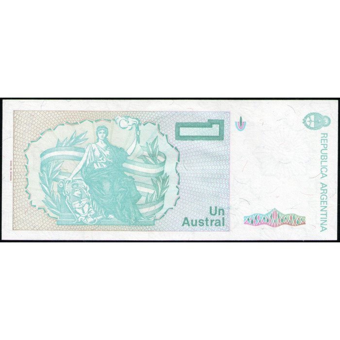 Аргентина 1 Аустраль 1985 год , UNC 