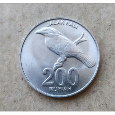 Индонезия 200 Рупий 2003 год , Скворец
