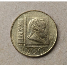 Сан-Марино 200 Лир 1996 год , Философ Кант