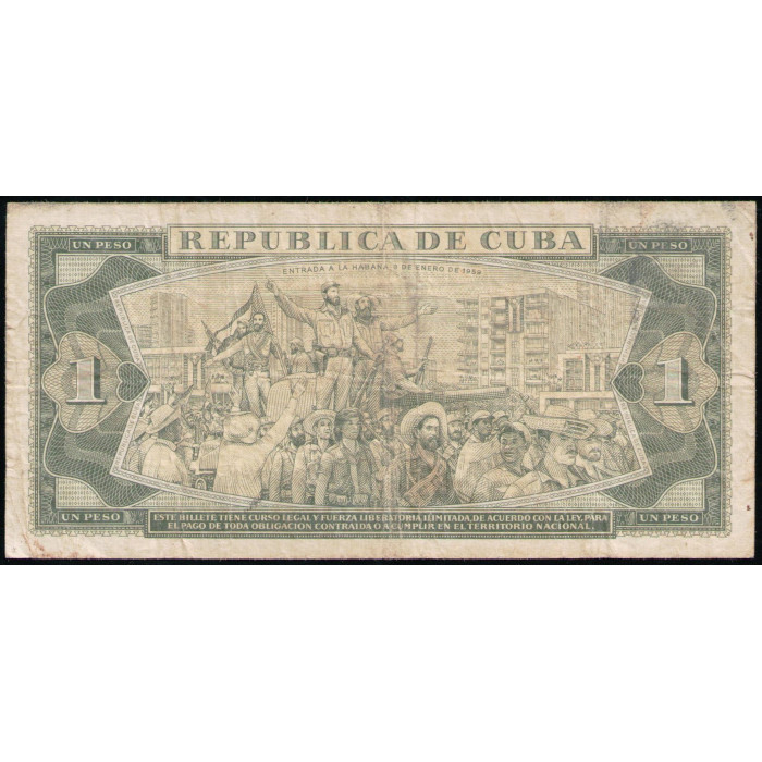 Куба 1 Песо 1978 год 