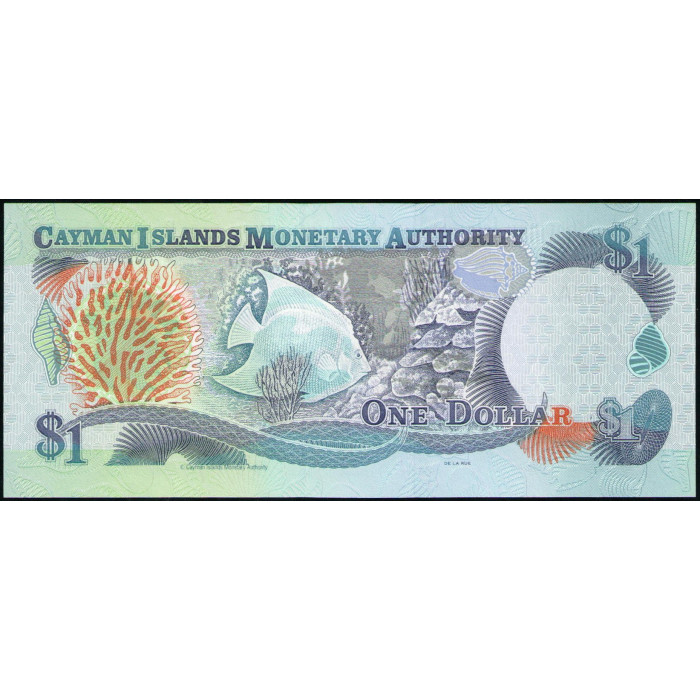 Каймановы острова 1 Доллар 2003 год , UNC , 500 лет открытия Каймановых островов