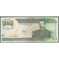 Доминиканская Республика 10 Песо 2003 год , UNC