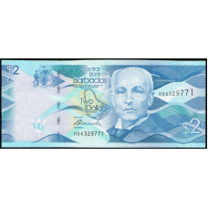 Барбадос 2 доллара 2013 год , UNC