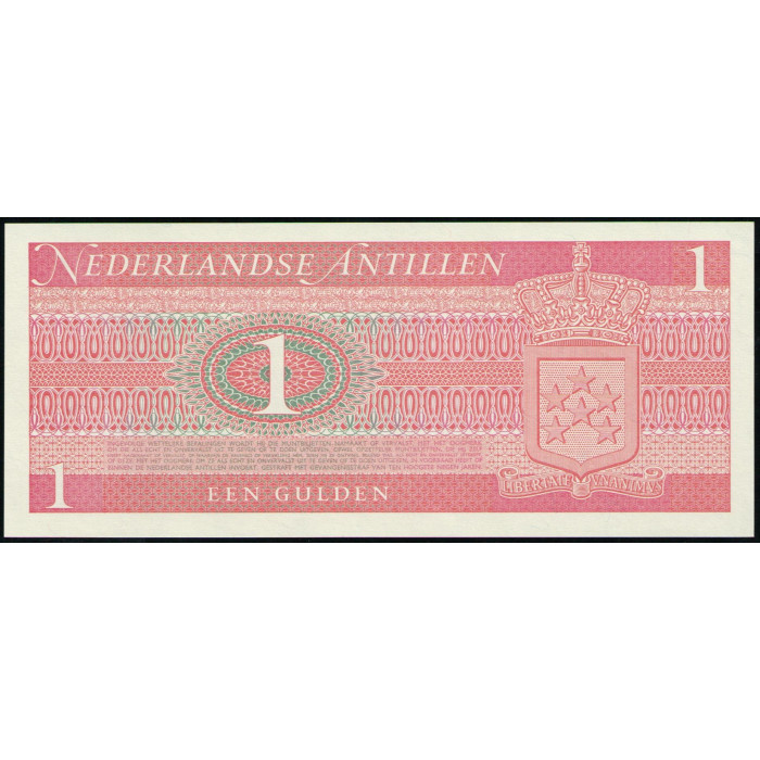 Нидерландские Антилы 1 Гульден 1970 год , UNC