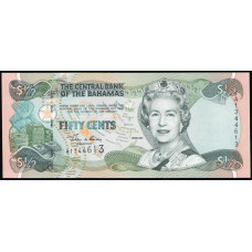 Багамские острова 50 Центов 2001 год , UNС