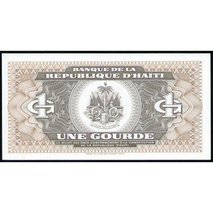 Гаити 1 Гурд 1993 год , UNC 