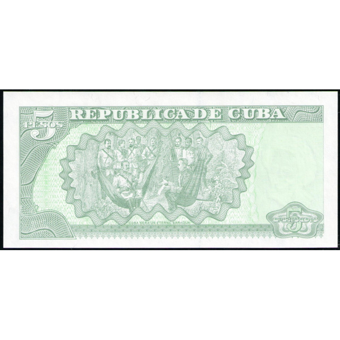 Куба 5 Песо 2006 год , UNC