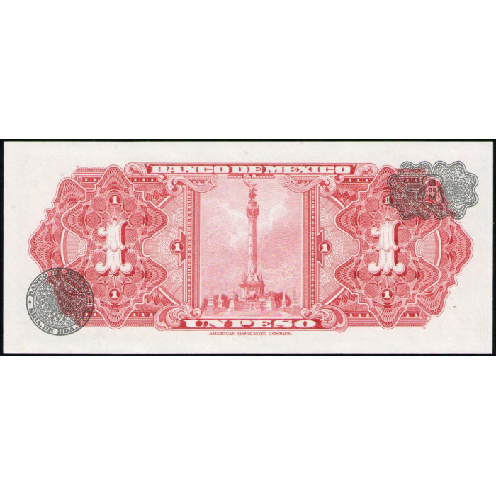 Мексика 1 Песо 1970 год , UNC