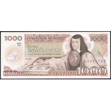 Мексика 1000 Песо 1985 год , АUNC