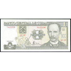 Куба 1 Песо 2003 год , UNC