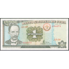 Куба 1 Песо 1995 год , UNC