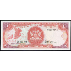 Тринидад и Тобаго 1 Доллар 1985 год , UNC, Птица 