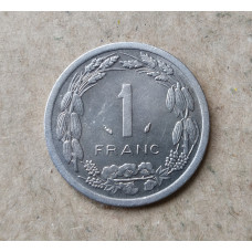 Центральная Африка 1 Франк 1976 год