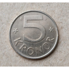 Швеция 5 Крон 1978 год