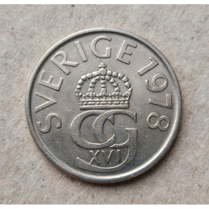 Швеция 5 Крон 1978 год