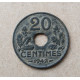 Франция 20 Сентим 1942 год