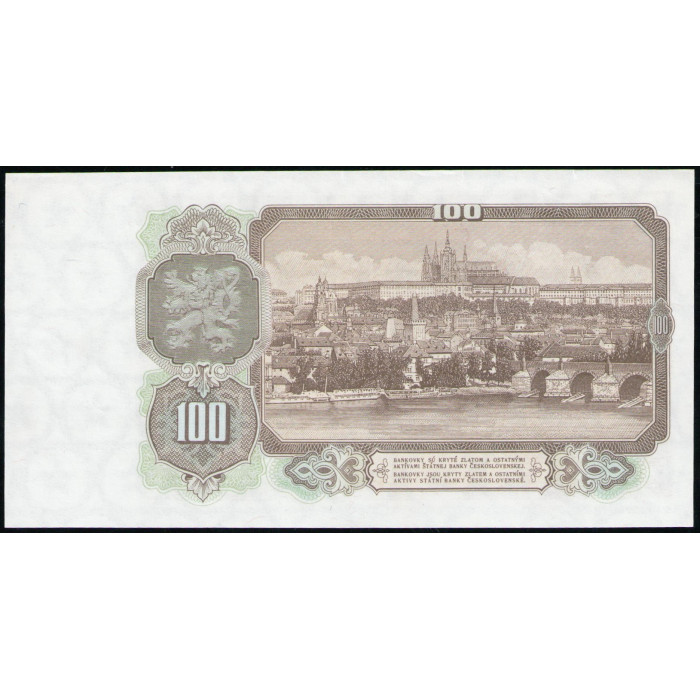 Чехословакия 100 Крон 1953 год , UNC