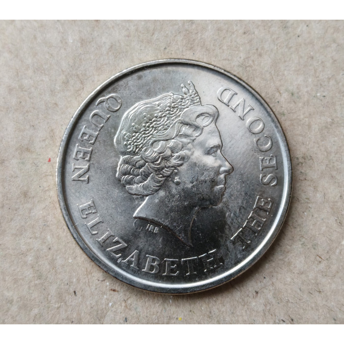 Восточные Карибы 1 Доллар 2008 год , 25 лет Восточно-Карибскому Центральному банку