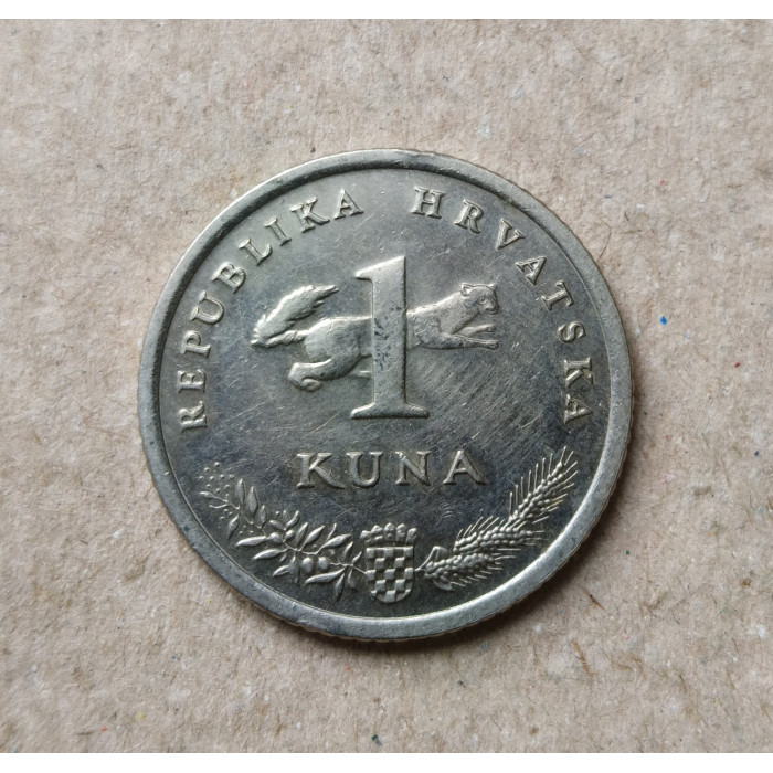 Хорватия 1 Куна 2010 год , Соловей