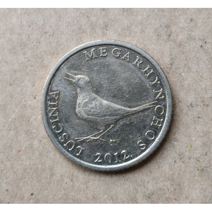 Хорватия 1 Куна 2012 год , Соловей