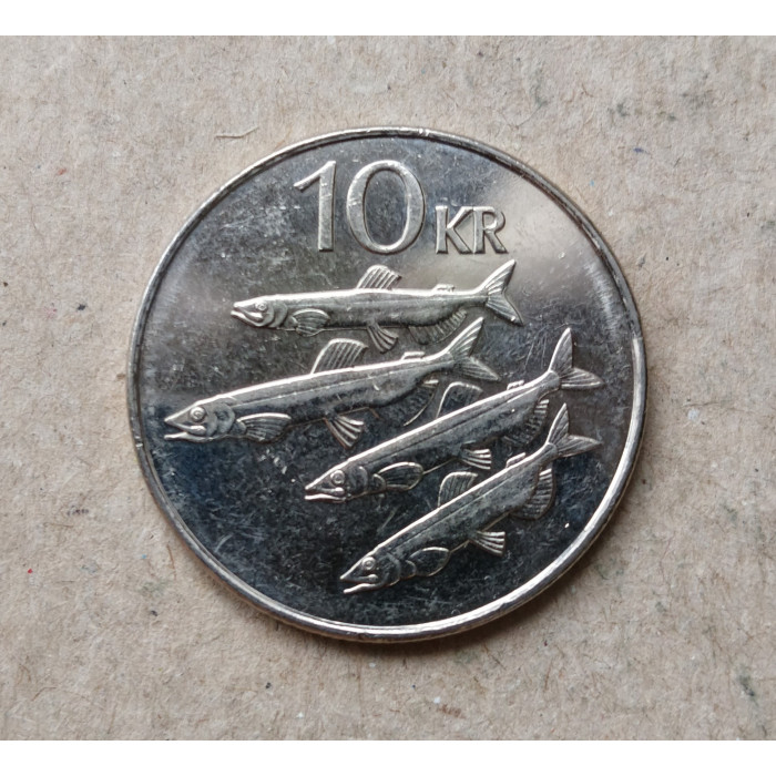 Исландия 10 Крон 2008 год, Мойва