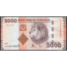 Танзания 2000 Шиллингов 2015 год , UNC