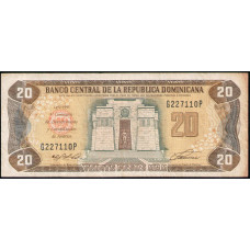 Доминиканская Республика 20 Песо 1992 год