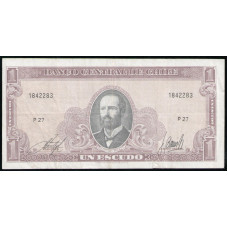 Чили 1 эскудо 1964 год